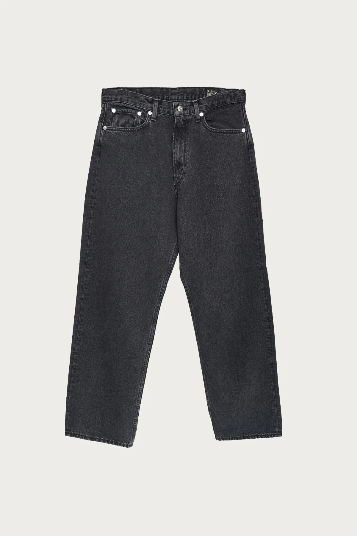 101 Dad's Fit Denim Pants - Black Denim Stone - 1