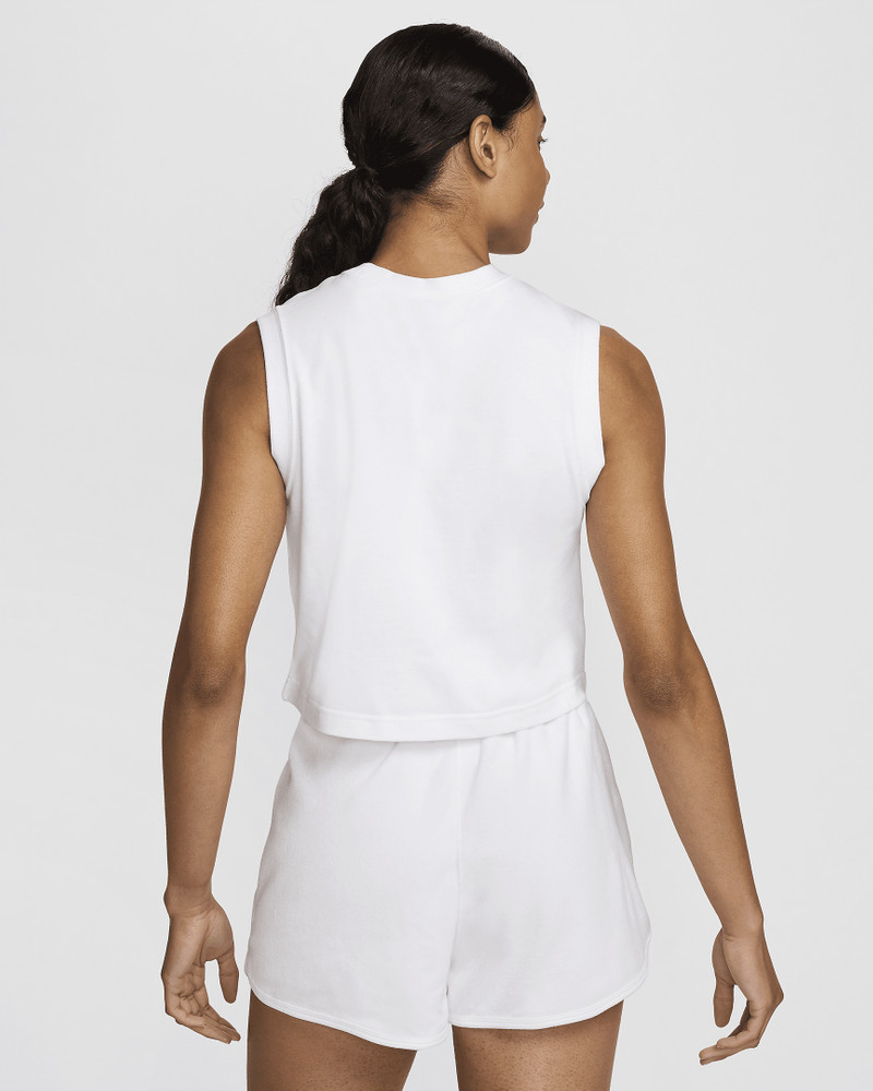 Nike NikeCourt Heritage Women's Cropped Tennis Tank Top outlook