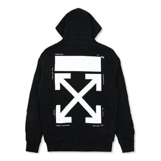 Off-White Mens Medal Back Arrows Sketch Cotton Zipper Normal Fit OMBB030S180030081000 - 1