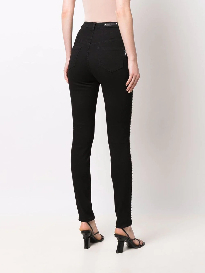 Crystal super high-waist jeggins 4