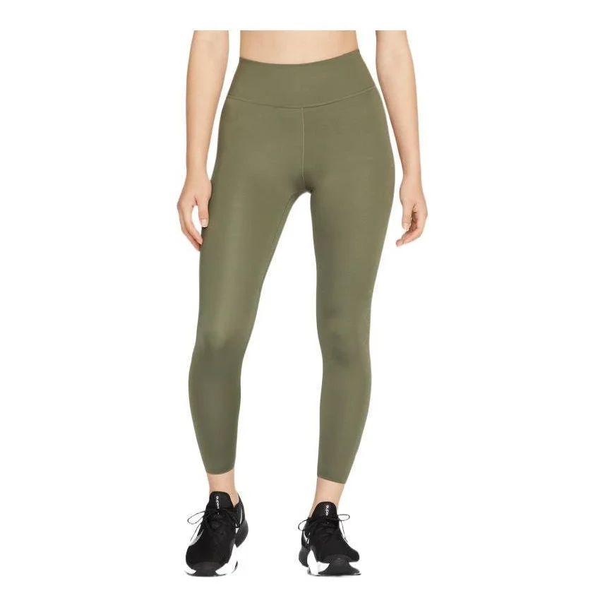 (WMNS) Nike Dri-FIT Side Pattern Printing Sports Training Quick Dry Tight Gym Pants/Trousers/Joggers - 1