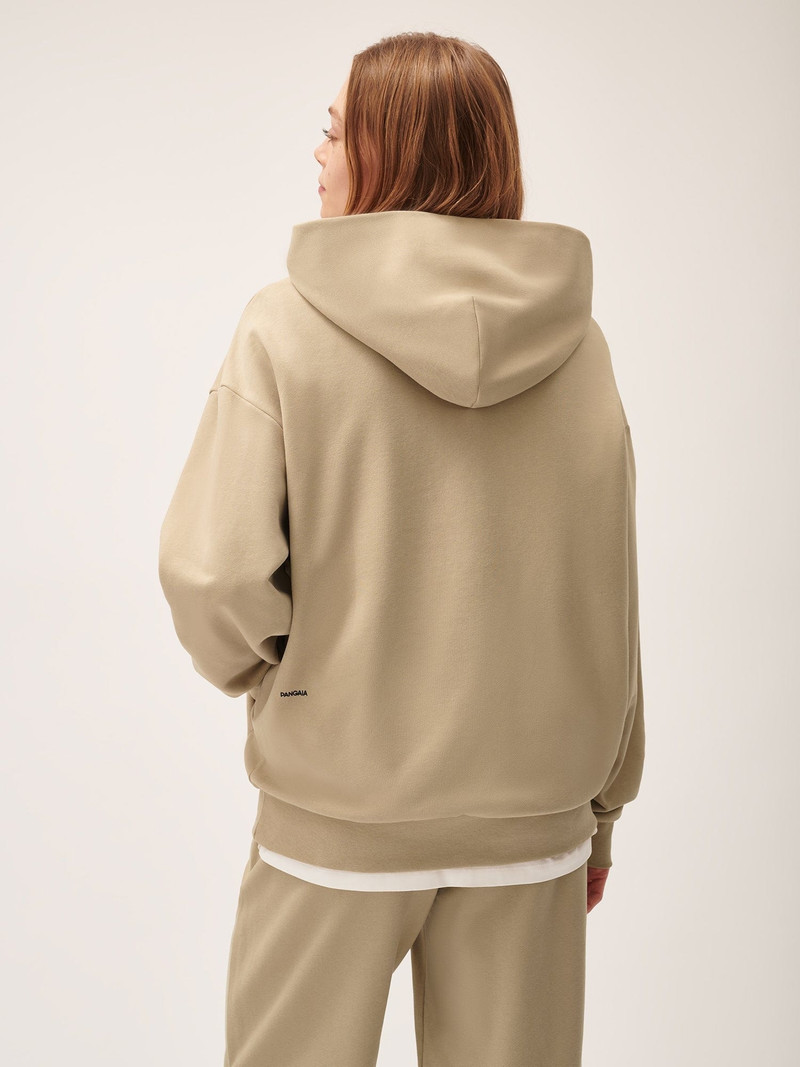 Womens 365 Midweight Hoodie - Birch Beige 3