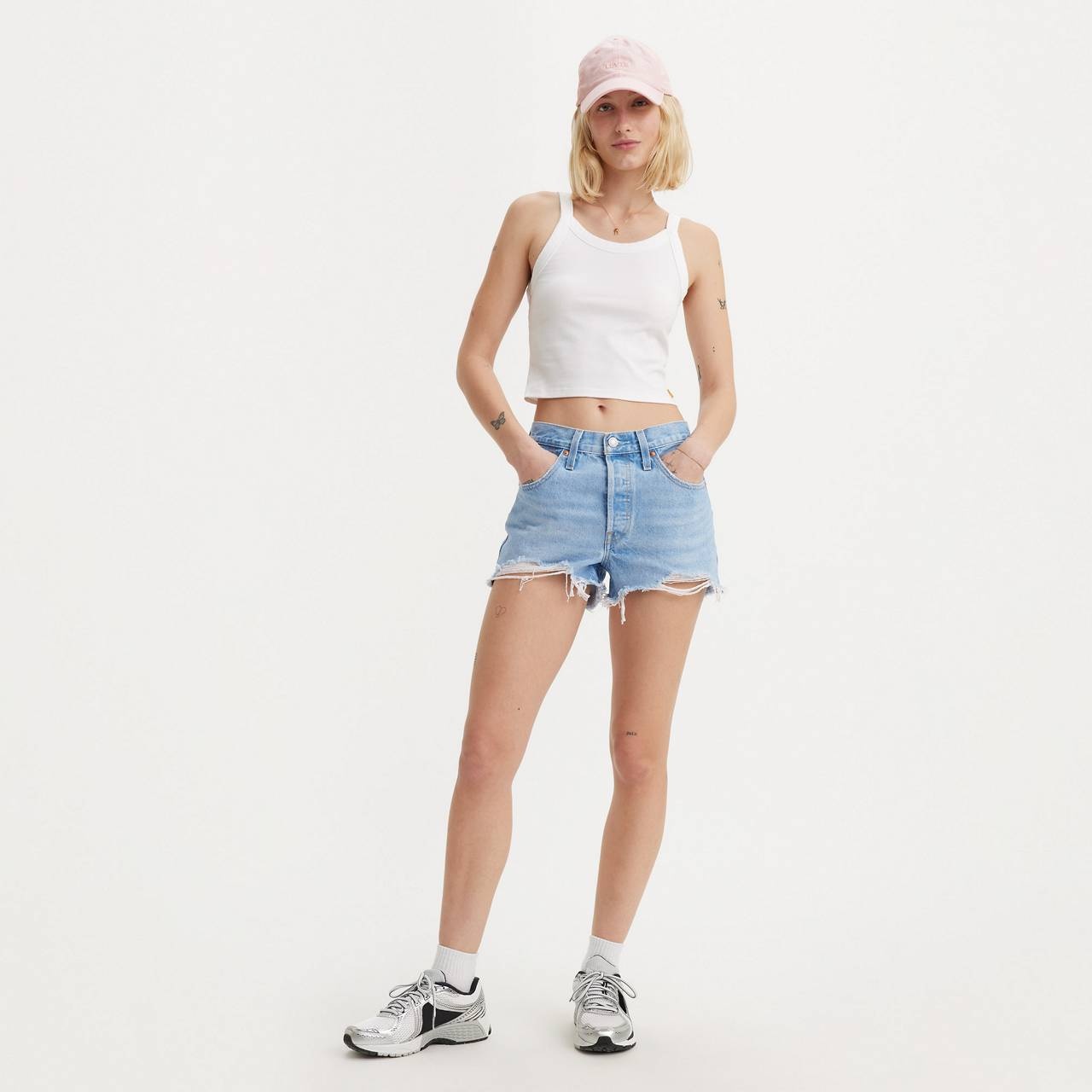 501® ORIGINAL FIT HIGH RISE WOMEN'S SHORTS - 2