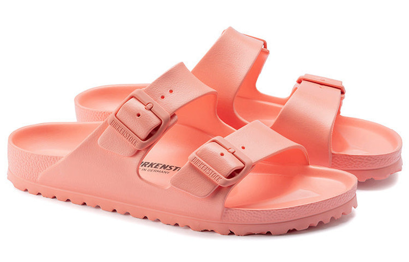 BIRKENSTOCK Birkenstock Arizona EVA Narrow Fit Sandals 'Coral Peach' 1022511 outlook