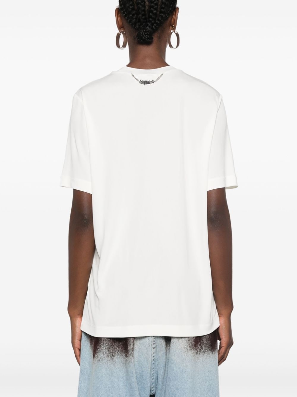 logo-plaque T-shirt - 4