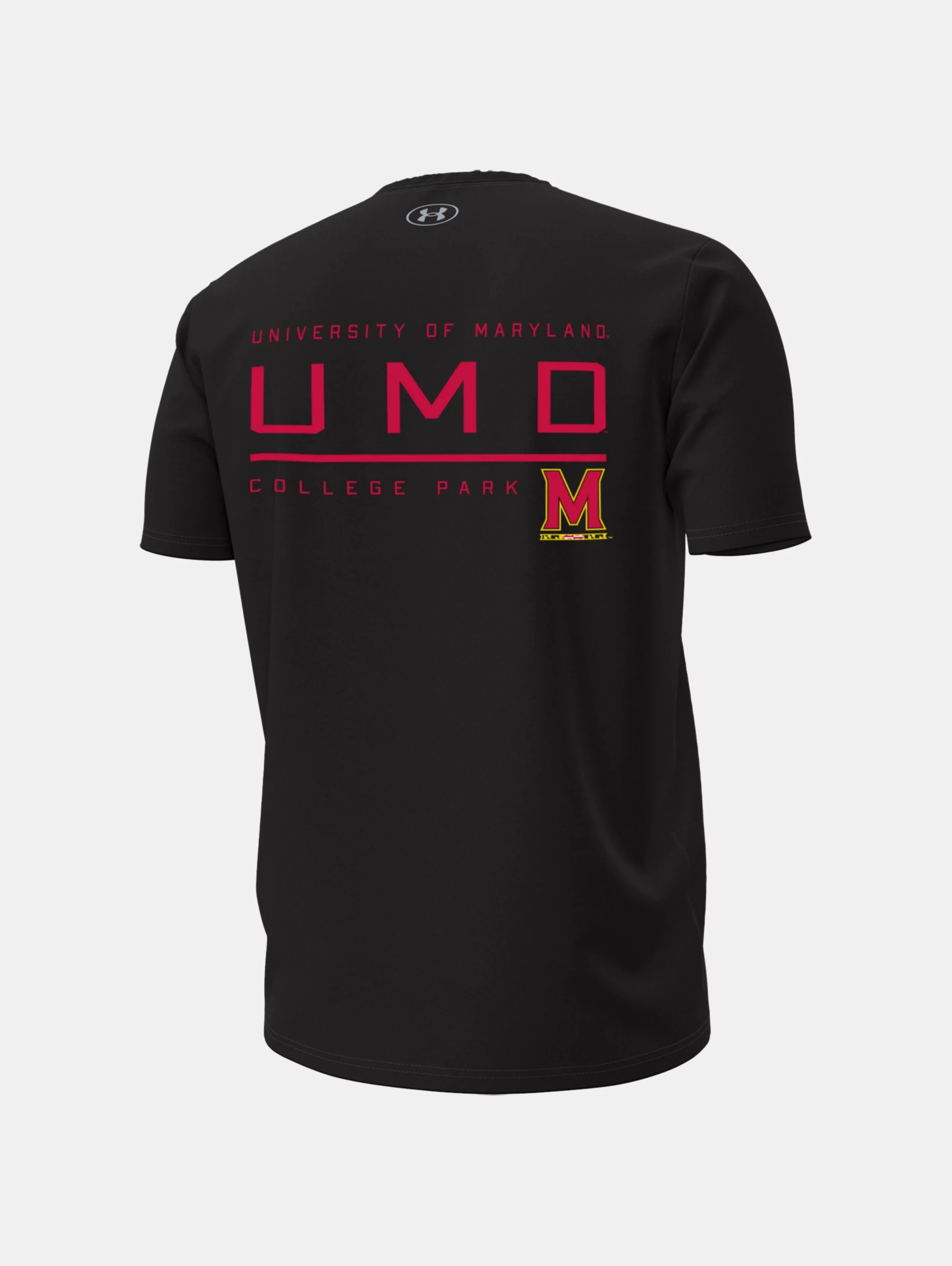 Men's UA Performance Cotton Collegiate Short Sleeve - 3