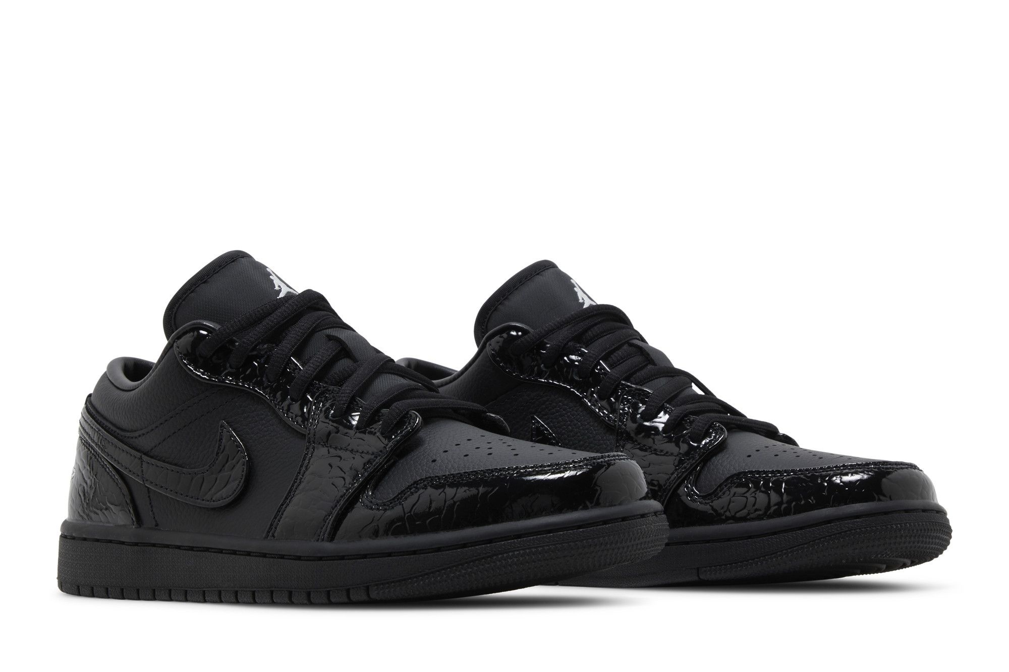 Wmns Air Jordan 1 Low SE 'Black Croc' - 8