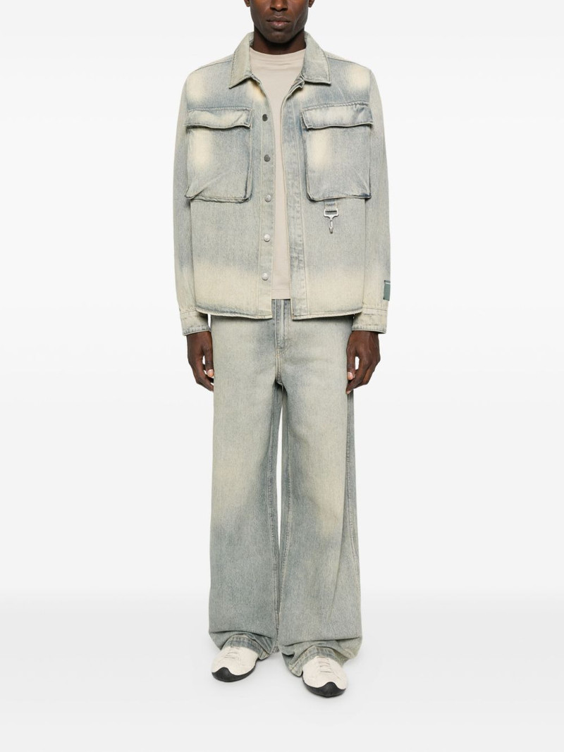 REESE COOPER® concealed-button flap-pocket shirt outlook