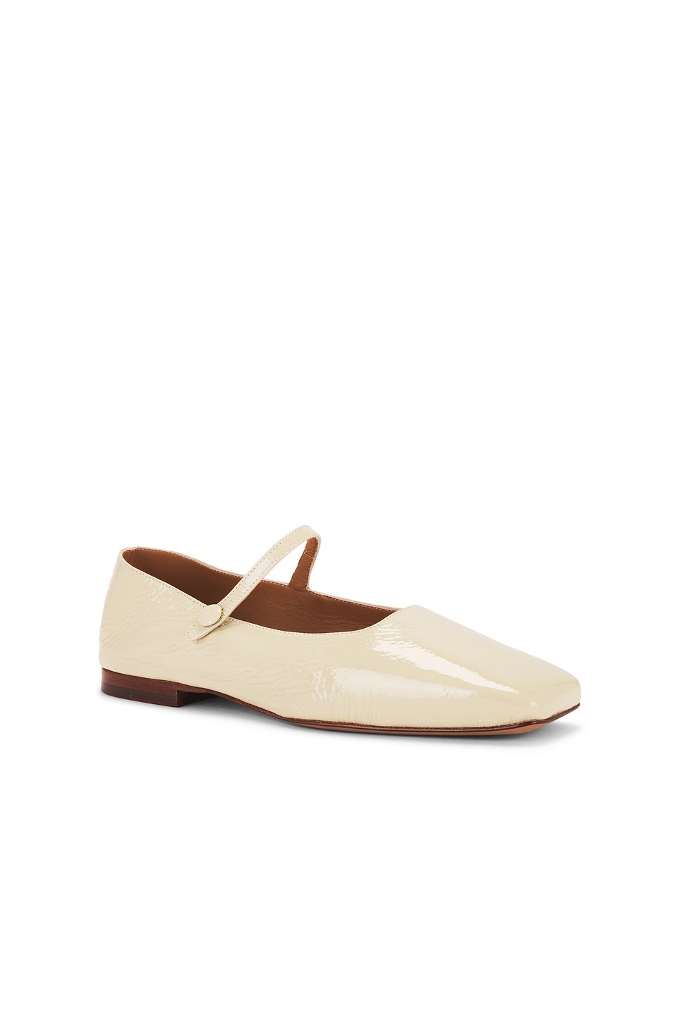 Square Toe Mary Jane Flat - 2