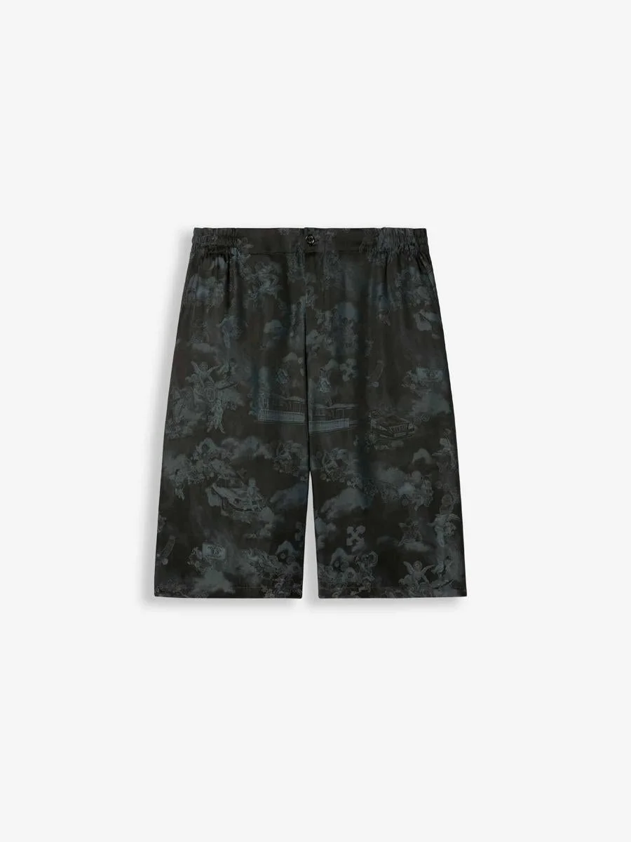 Off-White Jacquard Bowling Bermuda Shorts - 1