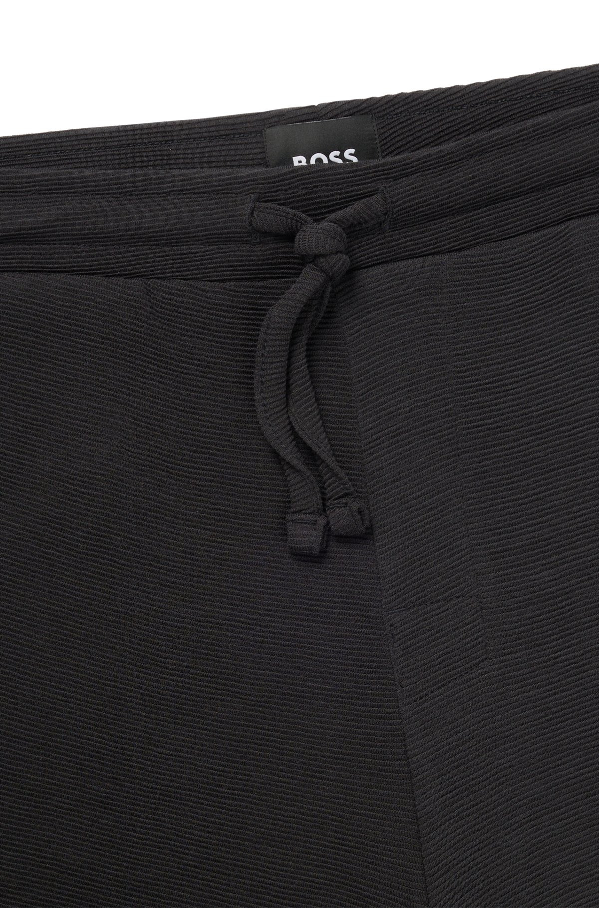 STRETCH-JERSEY PAJAMA SHORTS WITH EMBROIDERED LOGO - 6