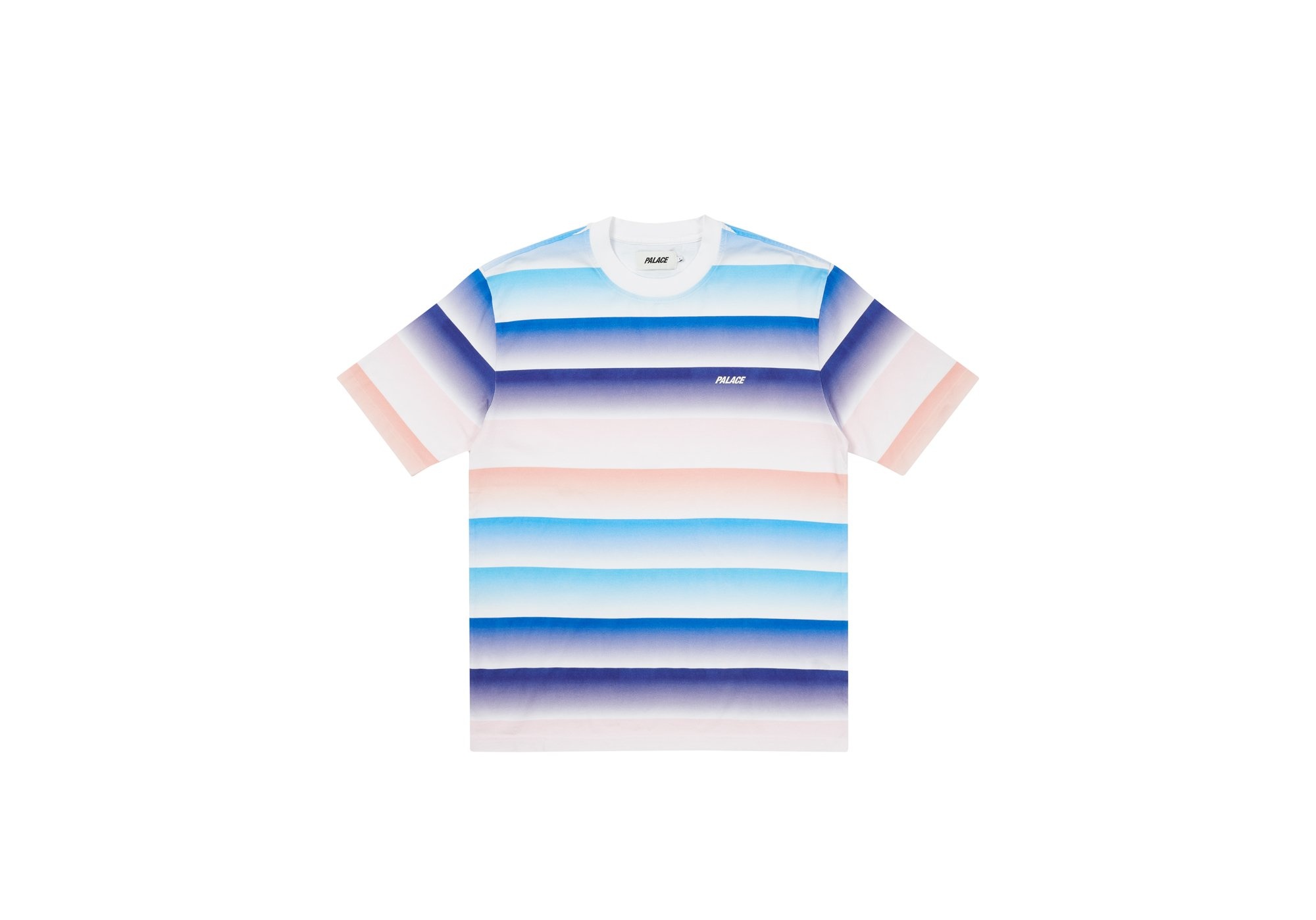 CATCH THE FADE T-SHIRT BLUES / PEACH - 1