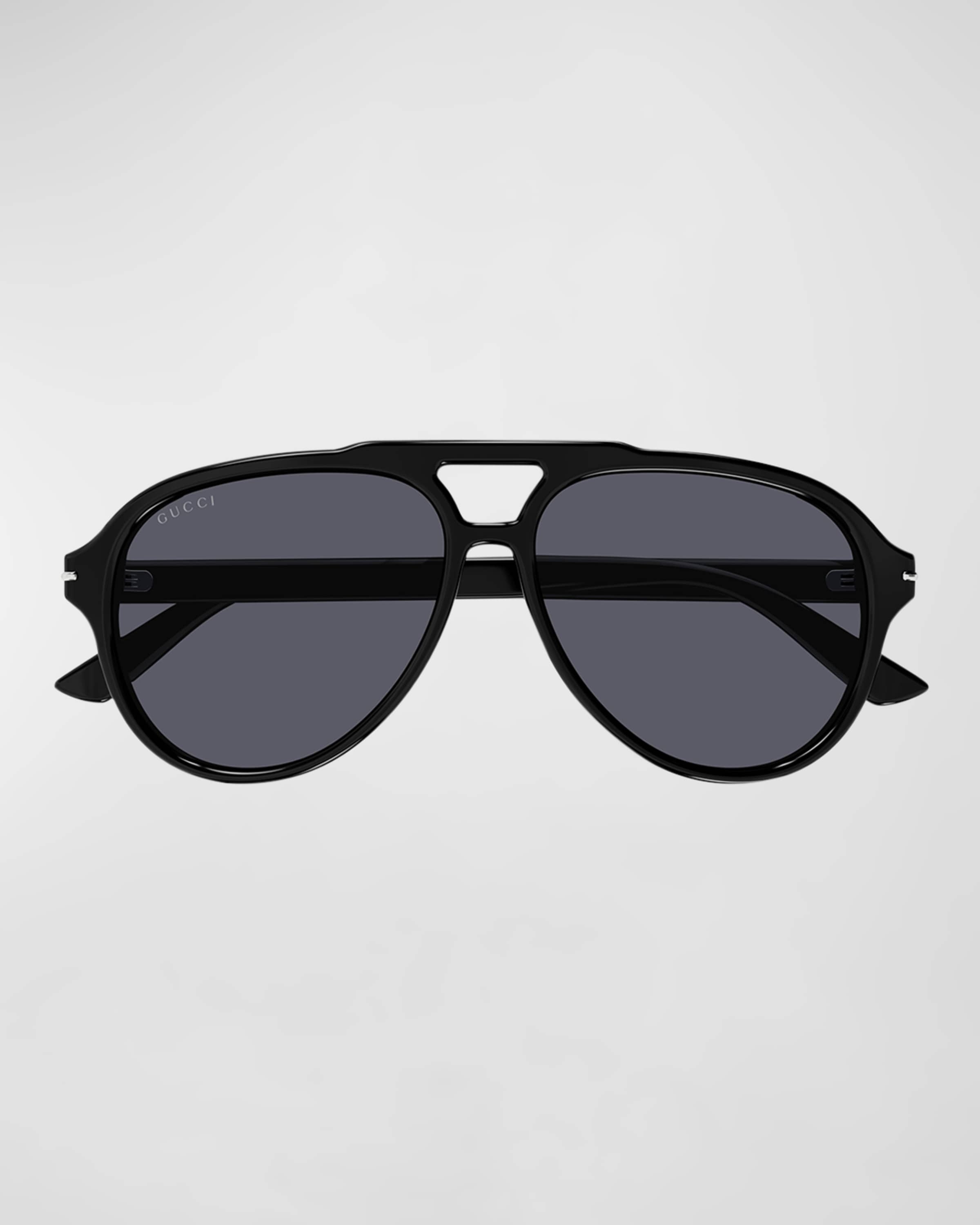 Men's GG1443Sm Acetate Aviator Sunglasses - 3