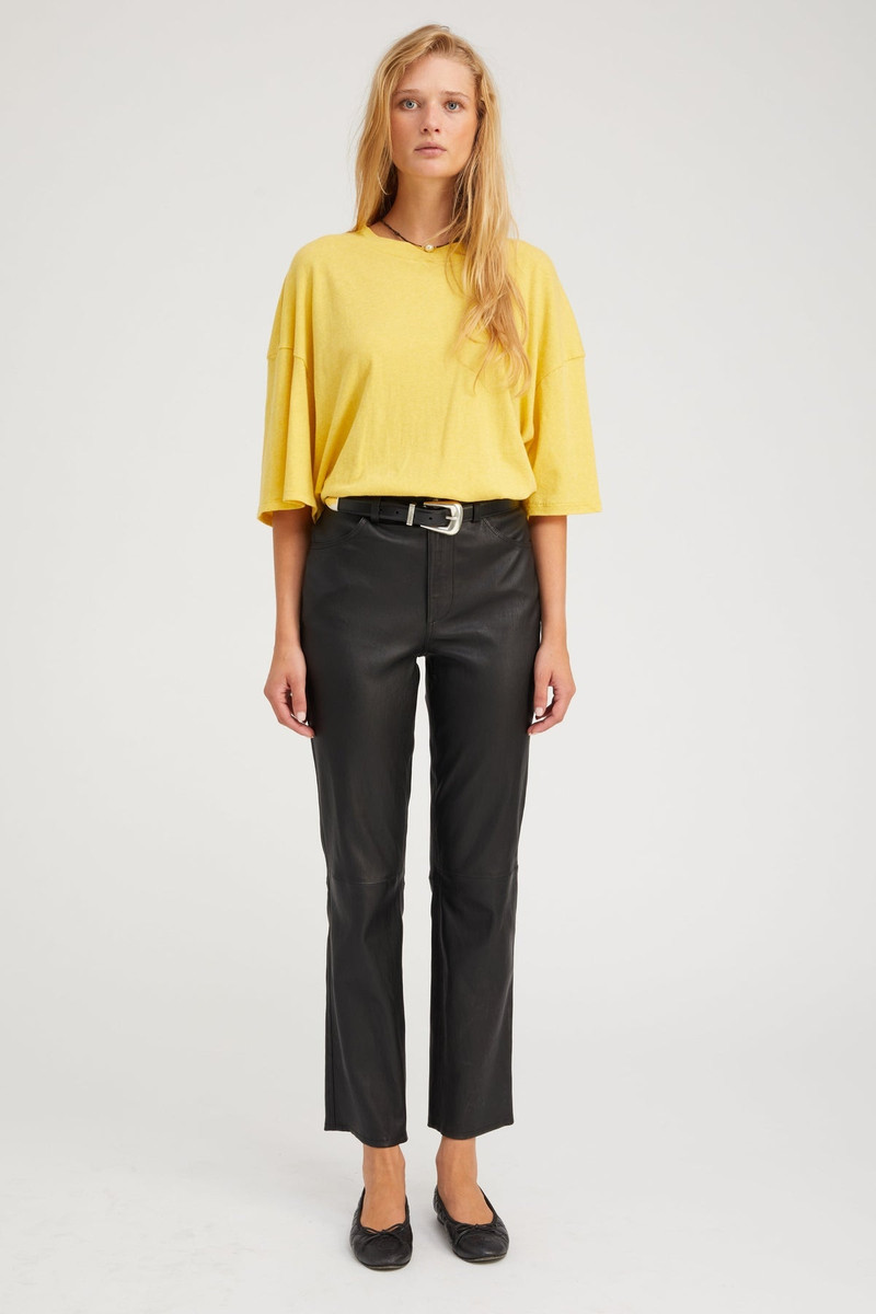 SPRWMN YELLOW BOXY TEE outlook