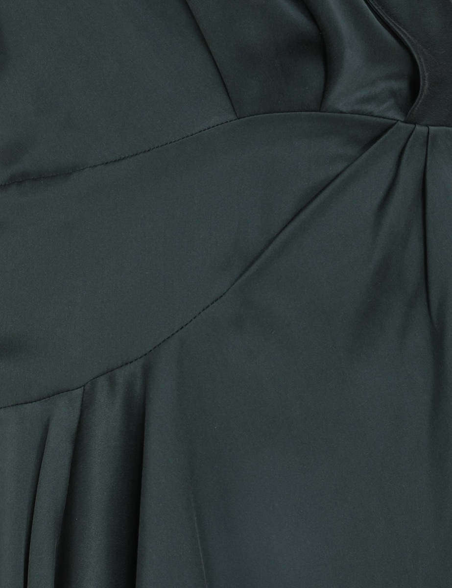 SILK WRAP MINI DRESS - 6