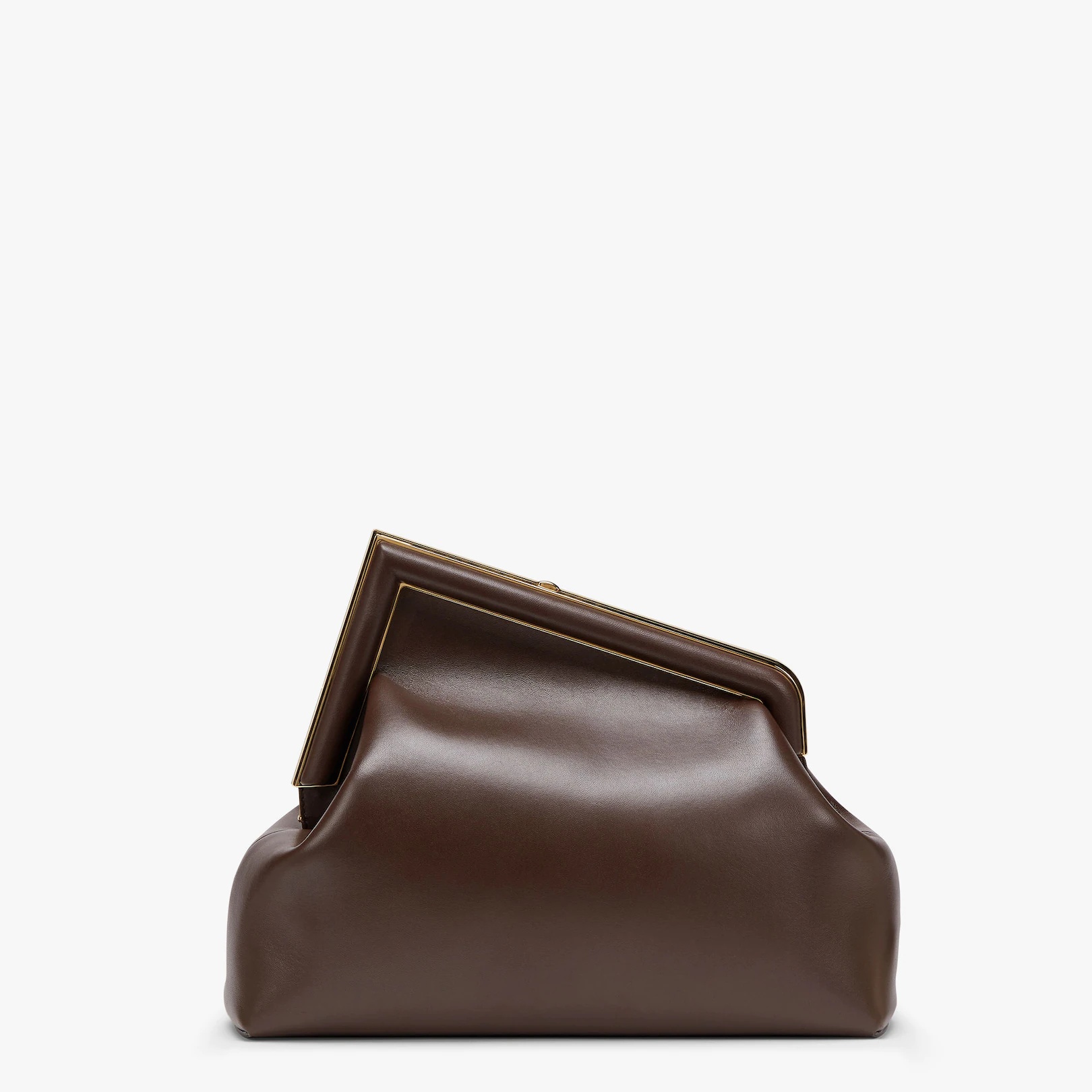 Dark brown leather bag - 3