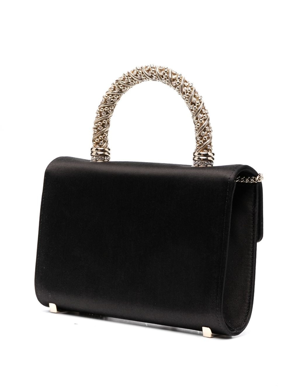 crystal flower crossbody bag - 3