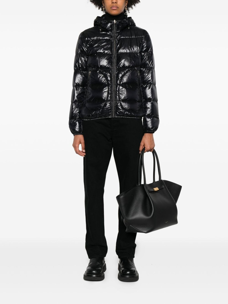 Herno hooded quilted jacket outlook