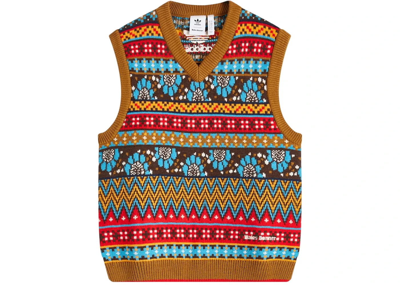 adidas x Wales Bonner Knitted Vest Multi - 1