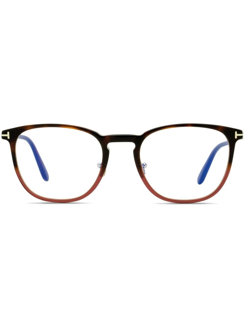 Blue Block square-frame glasses - 1