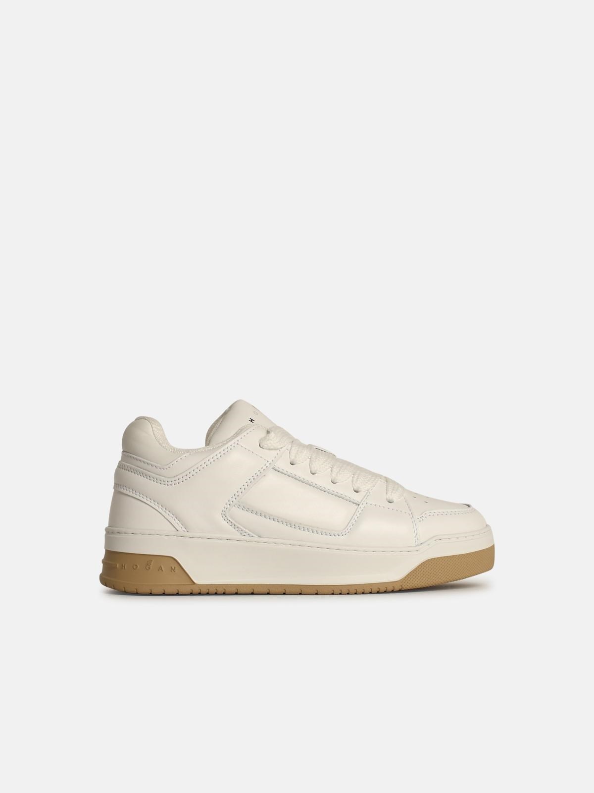 【送料&関税込】Hogan h667 White Leather Sneakers HOGAN 'H667' WHITE LEATHER SNEAKERS | lungolivigno | REVERSIBLE