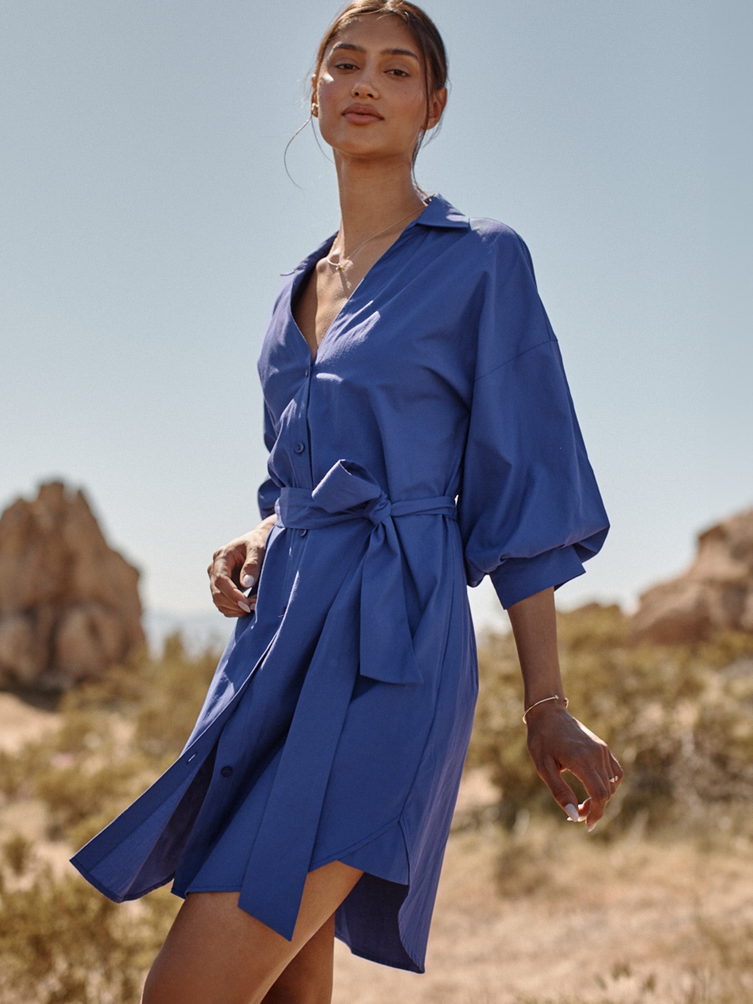 The Kate Belted Dress - 7