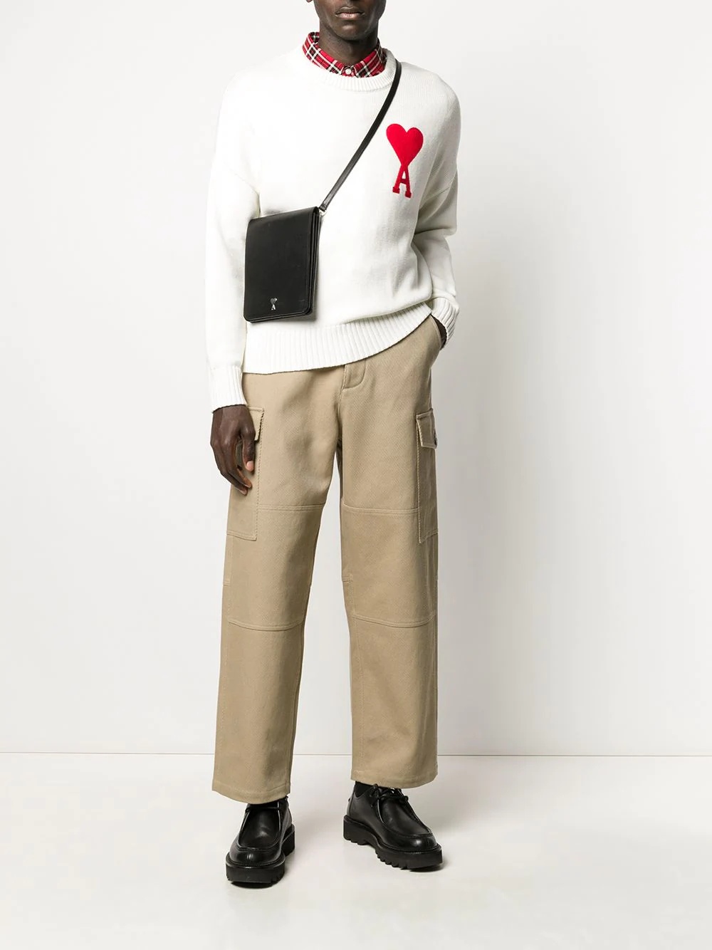 straight cargo trousers - 2