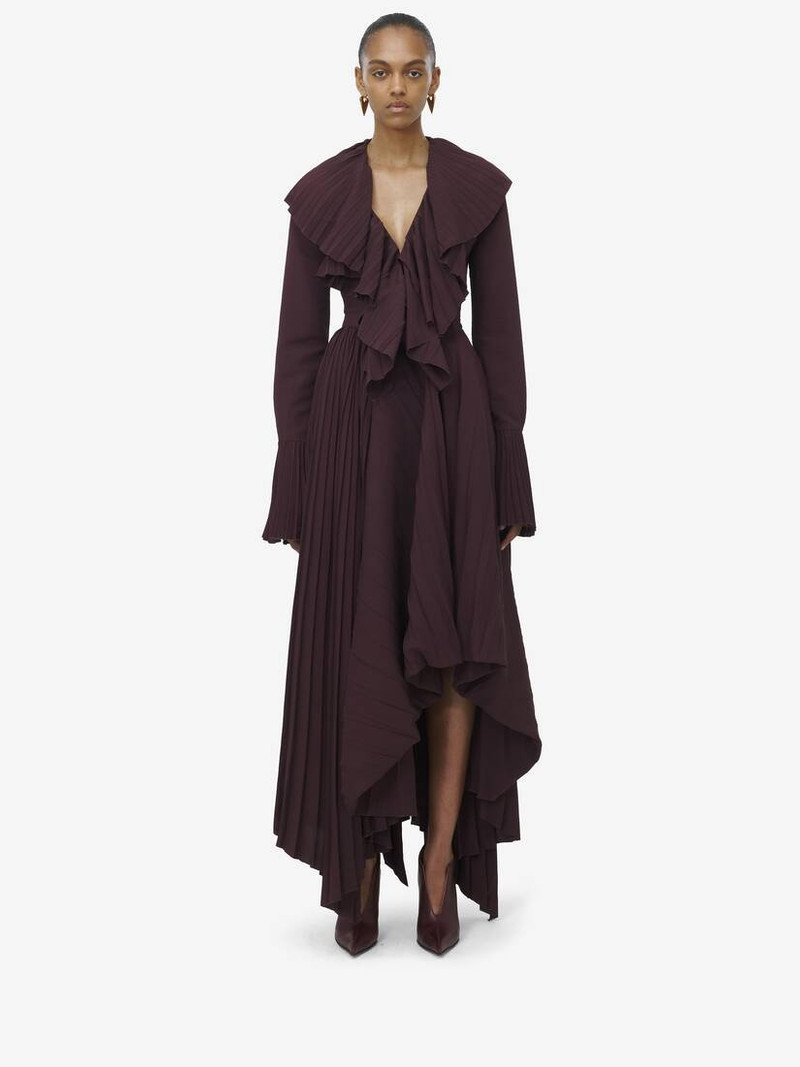 Asymmetric Pleated Skirt 1