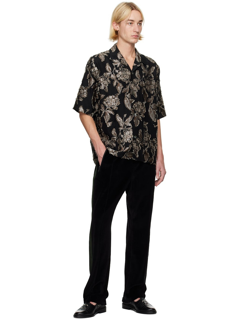 NEEDLES Black Narrow Track Pants outlook