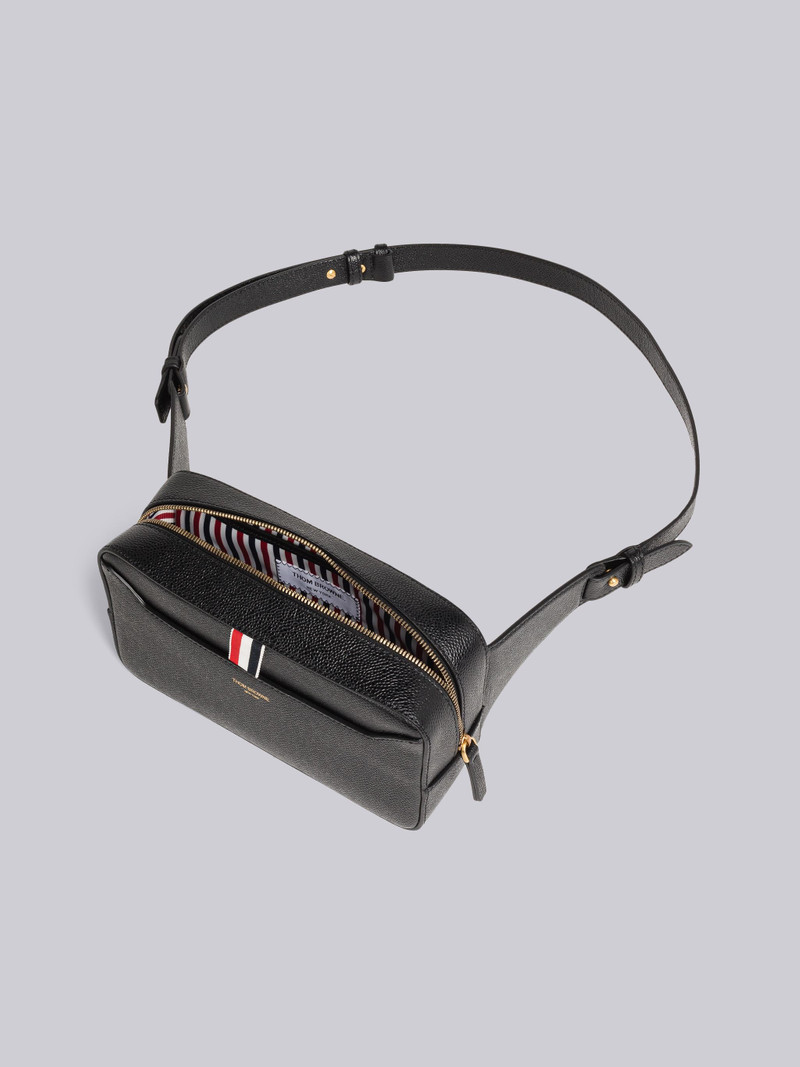 Pebble Grain Leather Chest Belt Bag 5