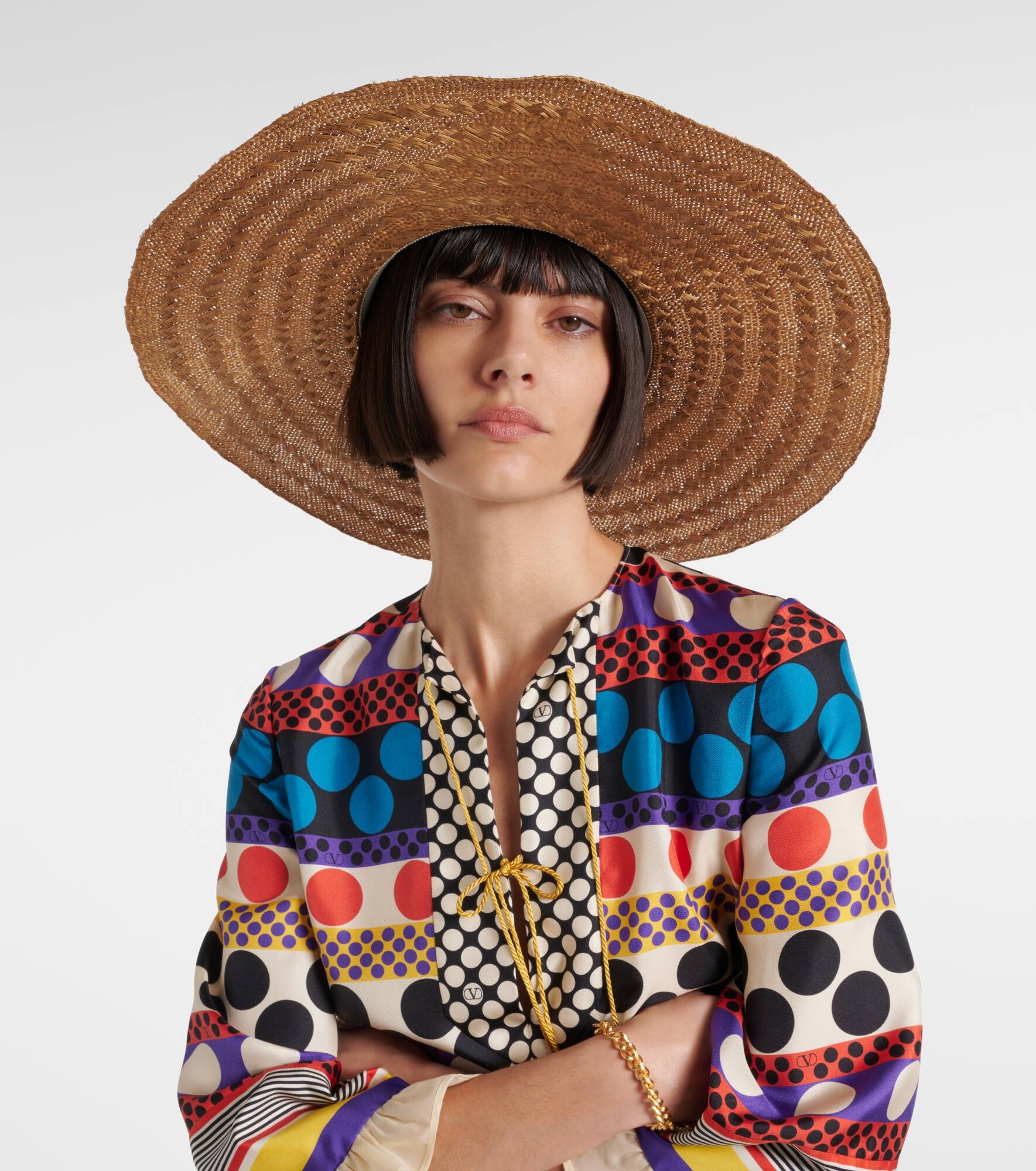 Escape VLogo straw sun hat - 5