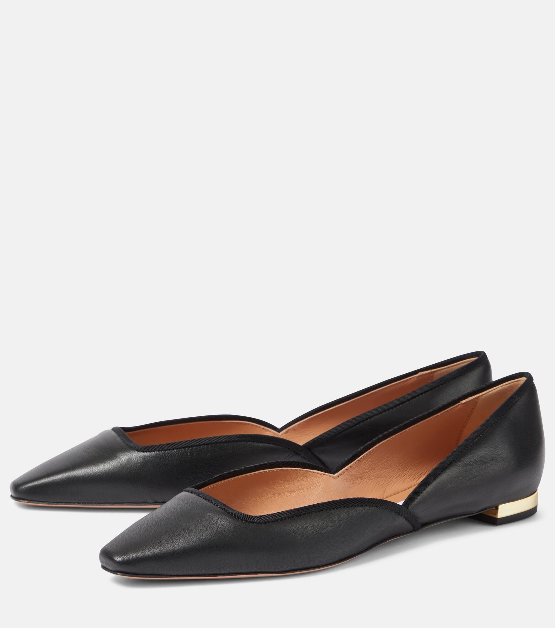 Maia leather ballet flats - 5