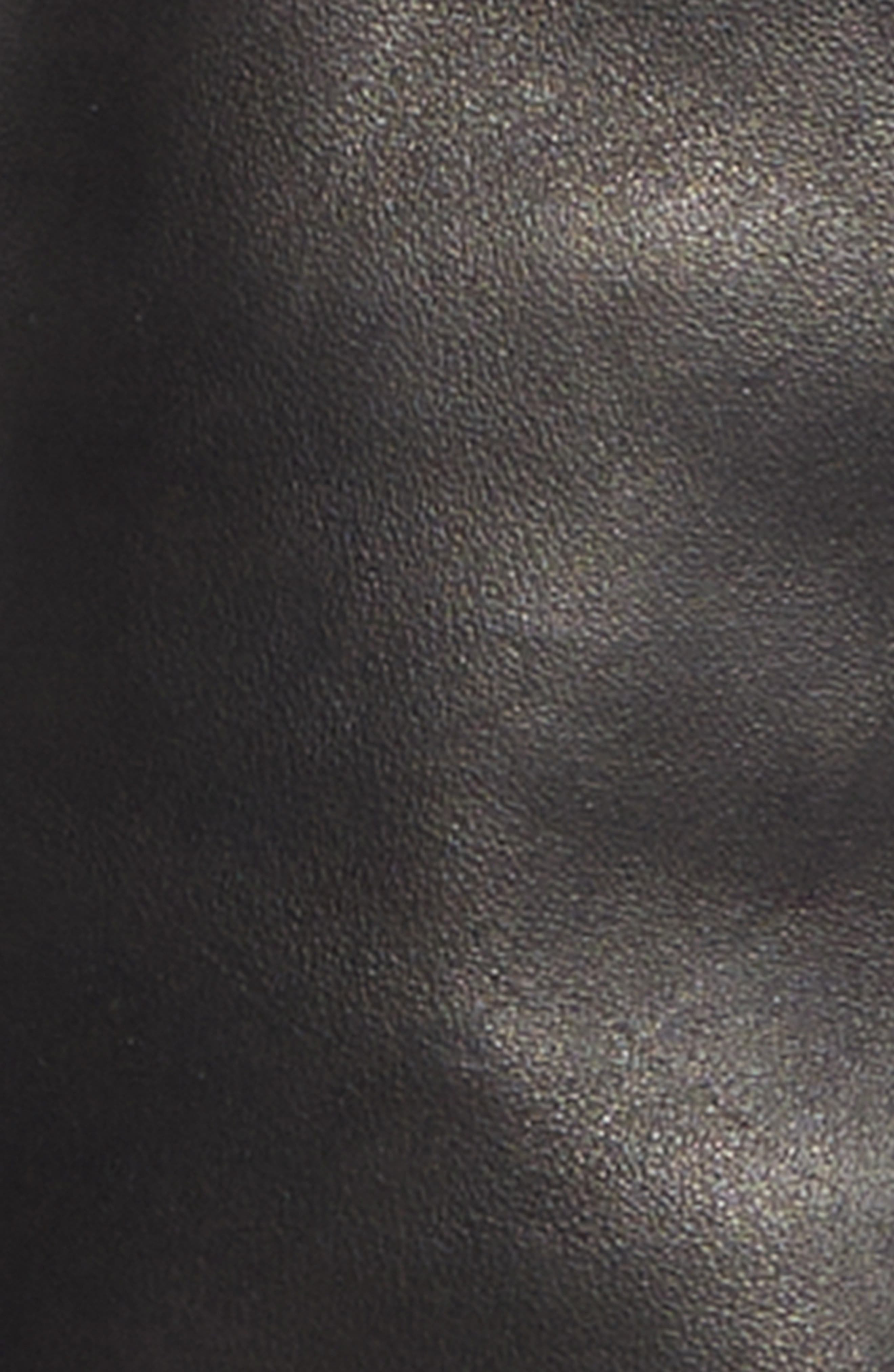 Rick Owens Concordians Headon Leather Jeans in Black at Nordstrom - 6