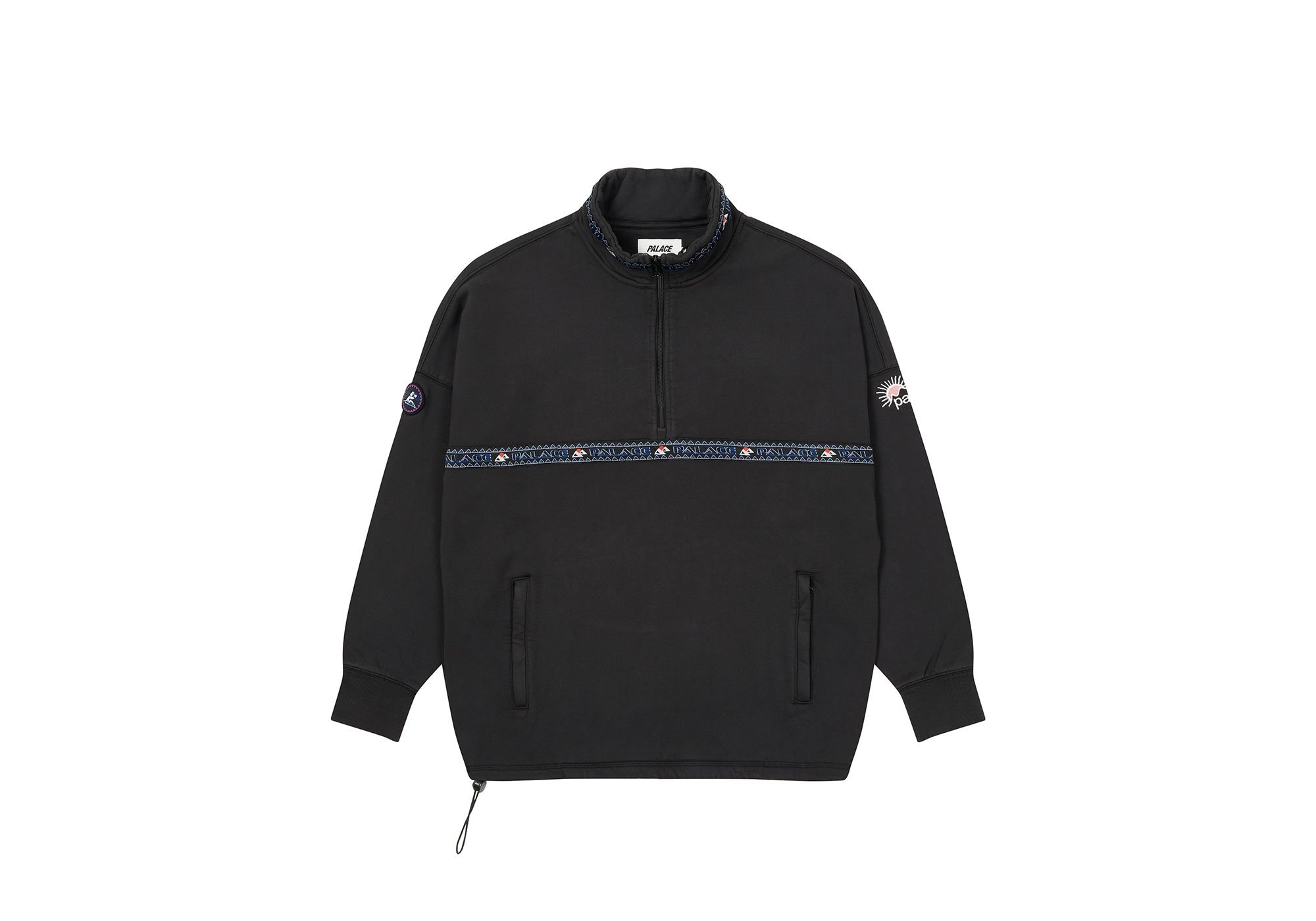 ZEN HALF ZIP BLACK - 1