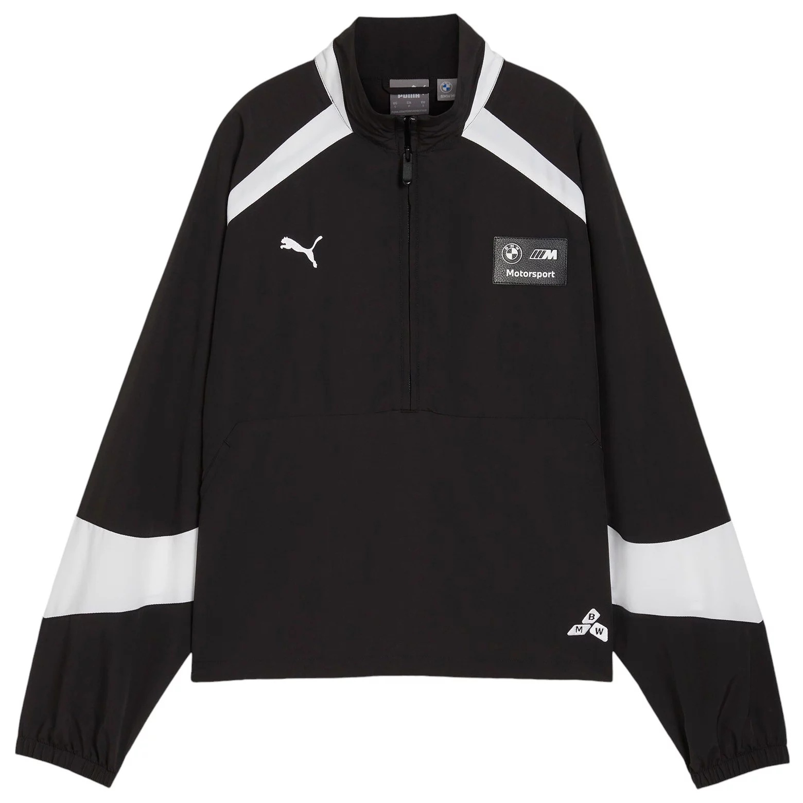 Puma Women's BMW Racing Black Anorak Jacket - 1