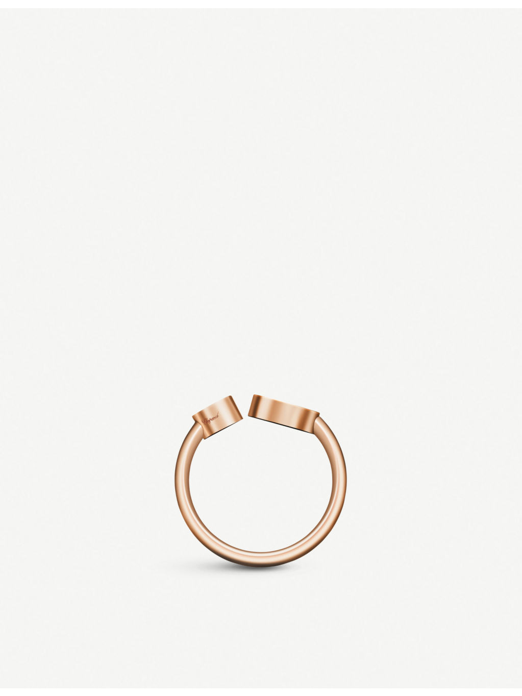 Happy Hearts 18c rose-gold ring - 3