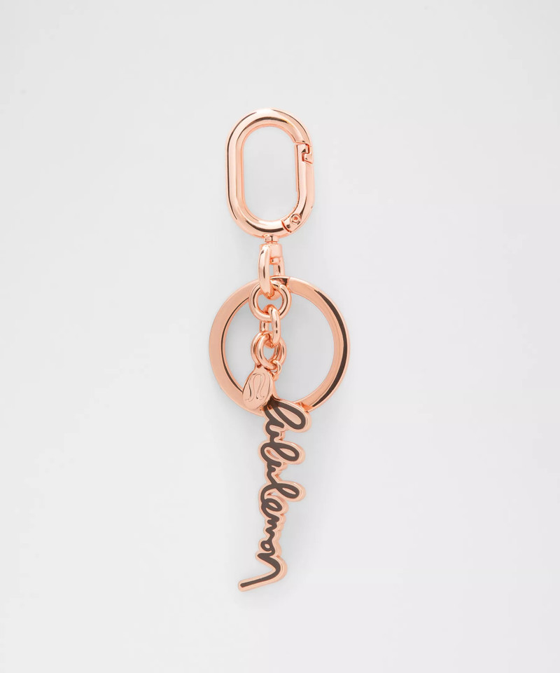 Metal Script Keychain 1