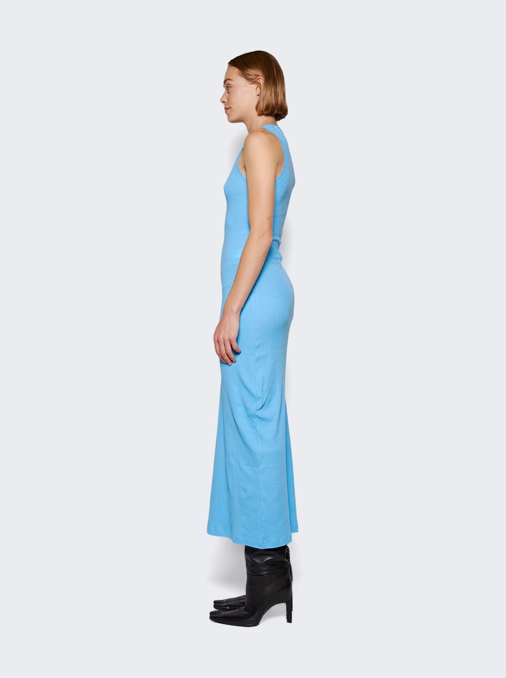 Anagram Tank Dress Medium Turquoise - 4