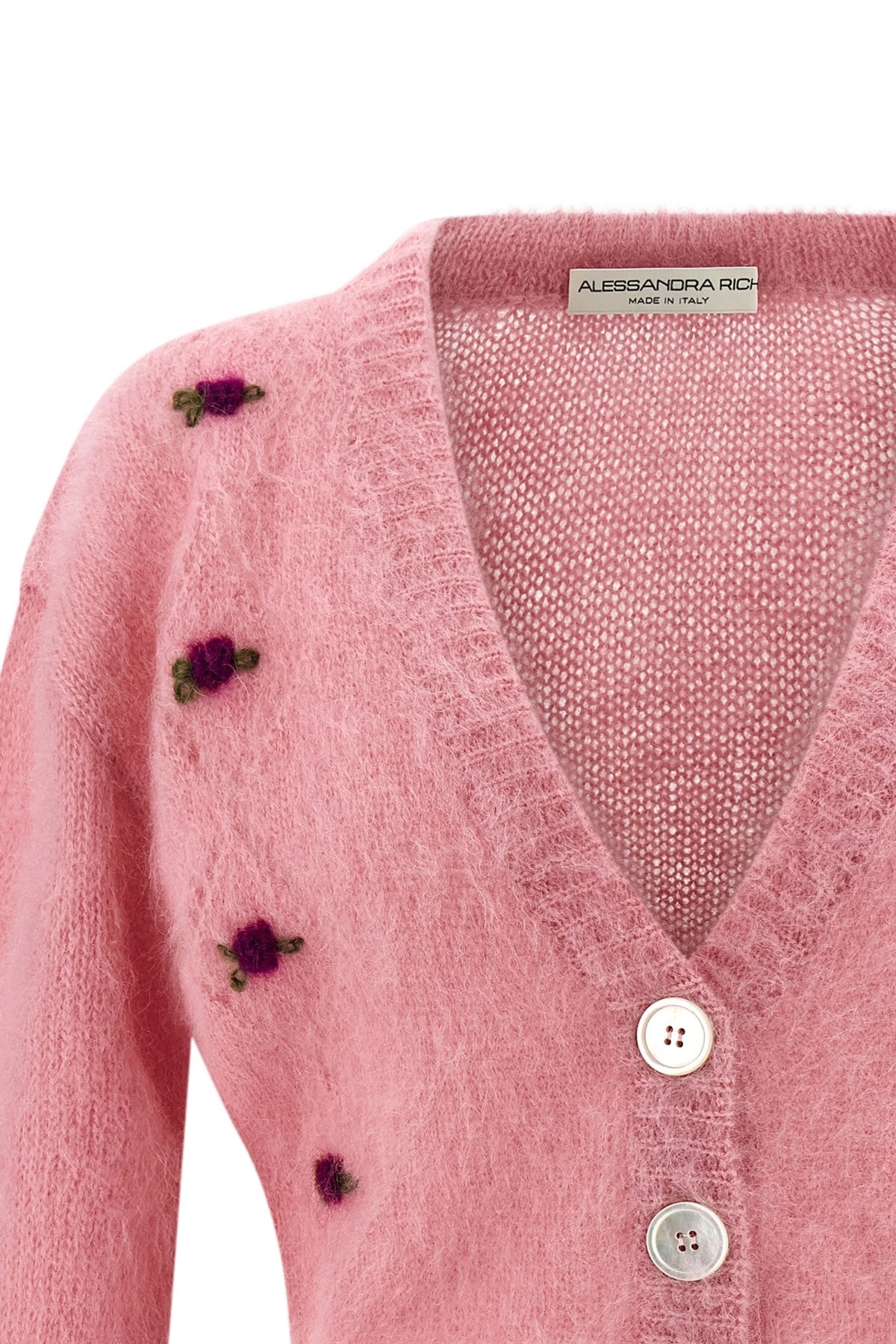 'Carded Mohair' cardigan - 4