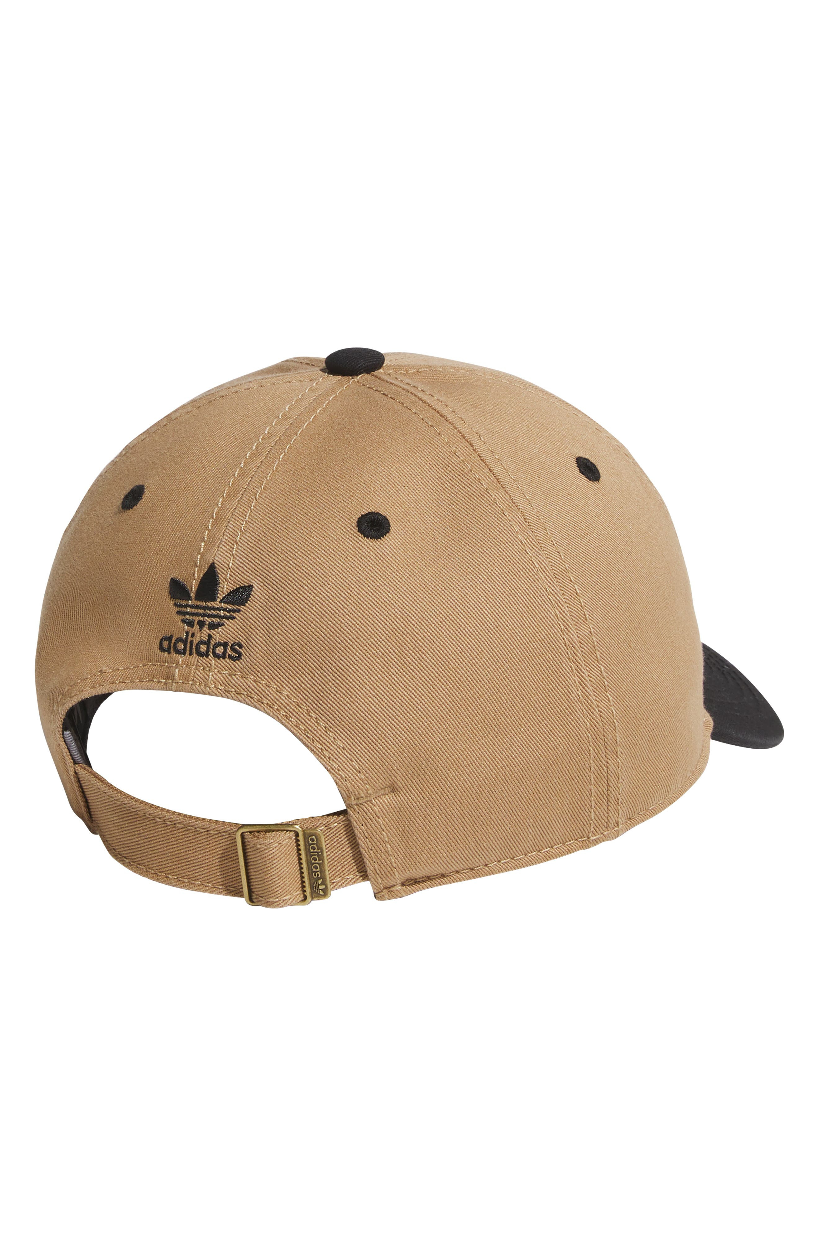 adidas Trefoil Embroidered Baseball Cap in Light Brown at Nordstrom - 3