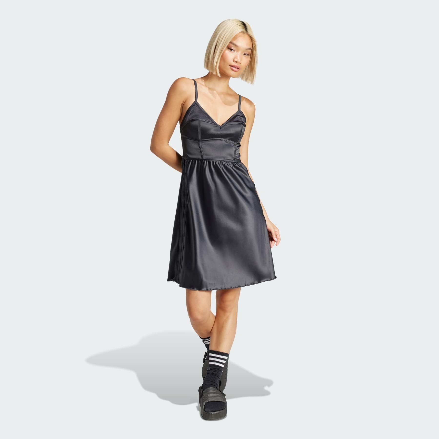 Satin Dress - 4