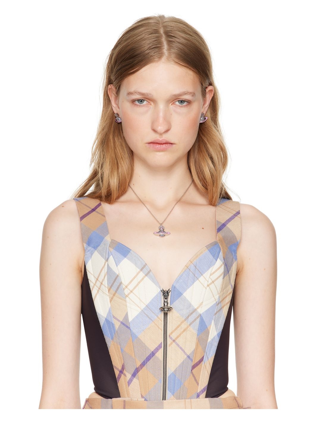 SSENSE Exclusive Capsule Silver Roxanne Pendant Necklace - 2