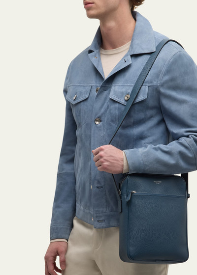 Serapian Men's Cachemire Leather Crossbody Bag outlook