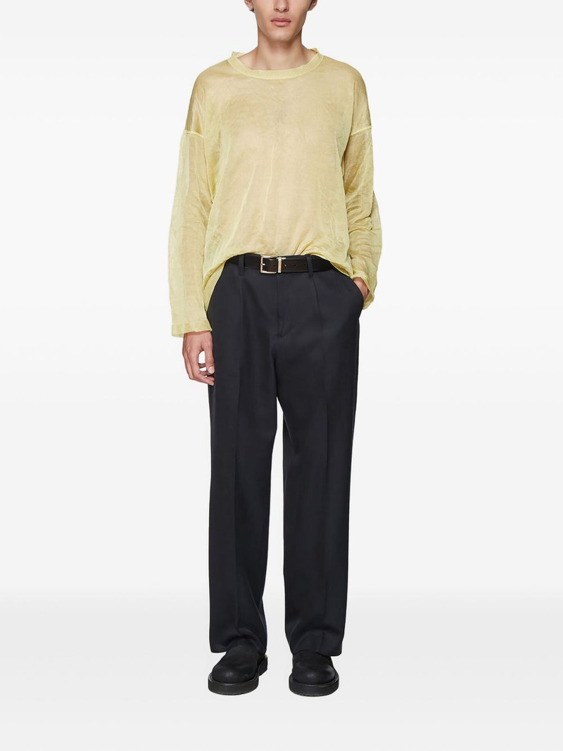 Our Legacy centre-fold twill trousers outlook