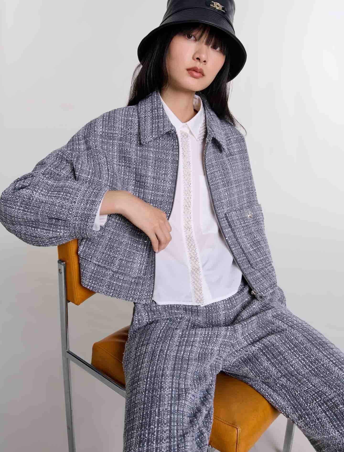 Short tweed jacket - 9