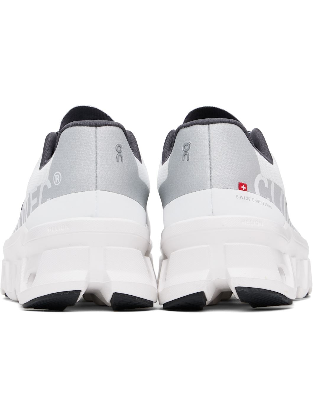 White & Gray Cloudmonster Sneakers - 2