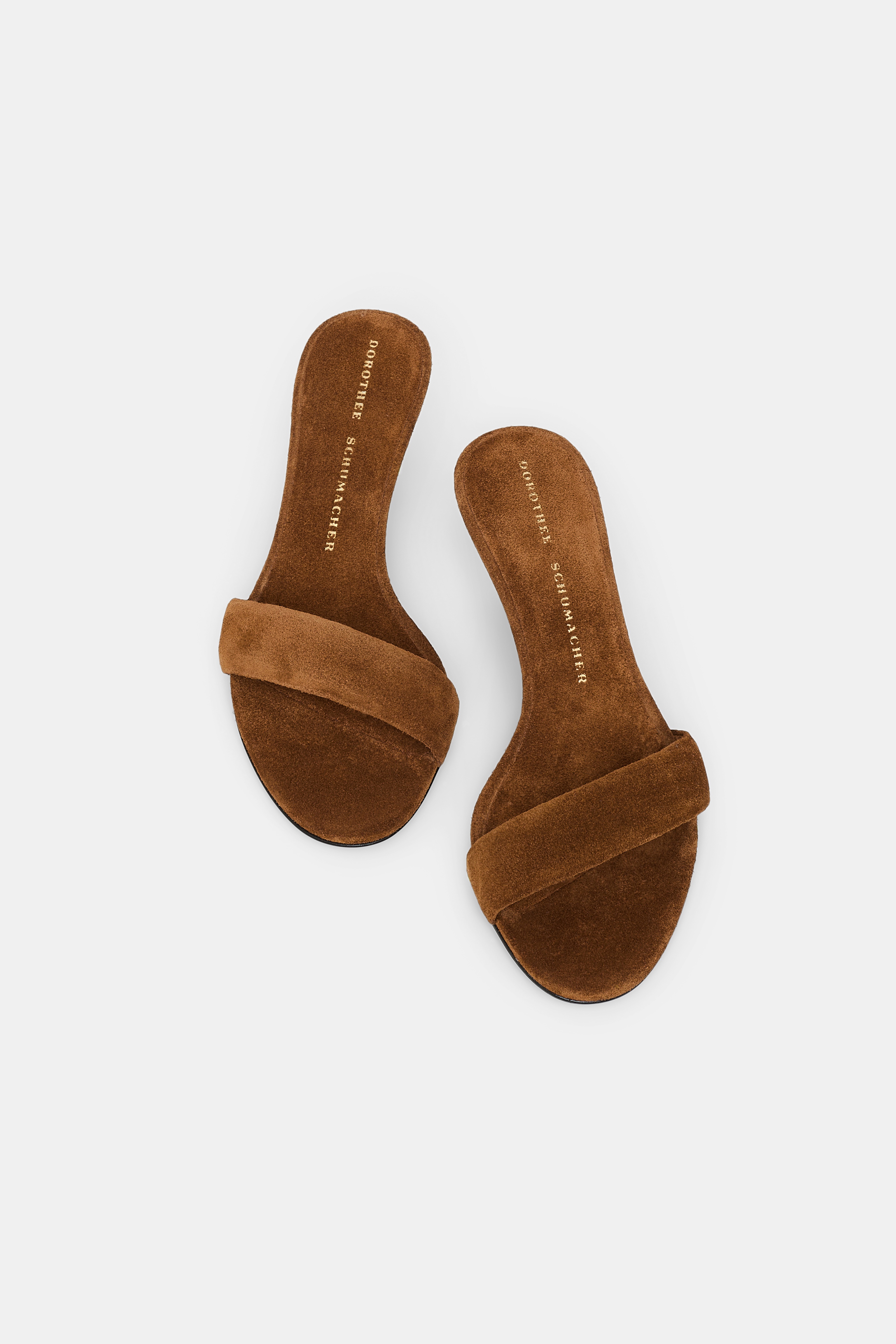 SUEDE SENSATION kitten heel sandal - 6