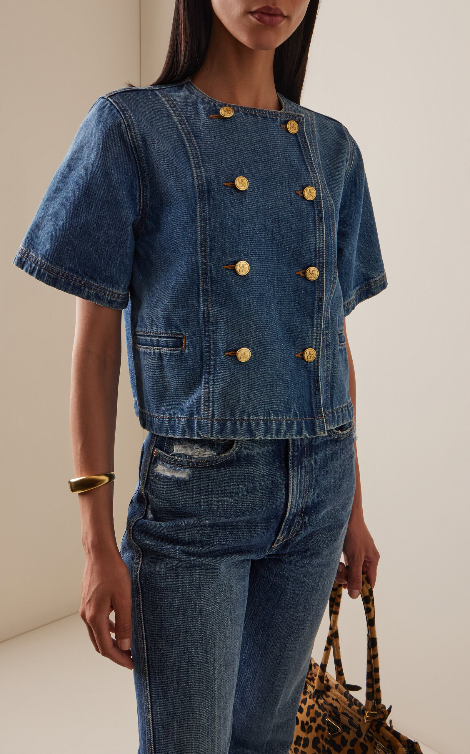 The Serge Cotton Jacket blue - 2