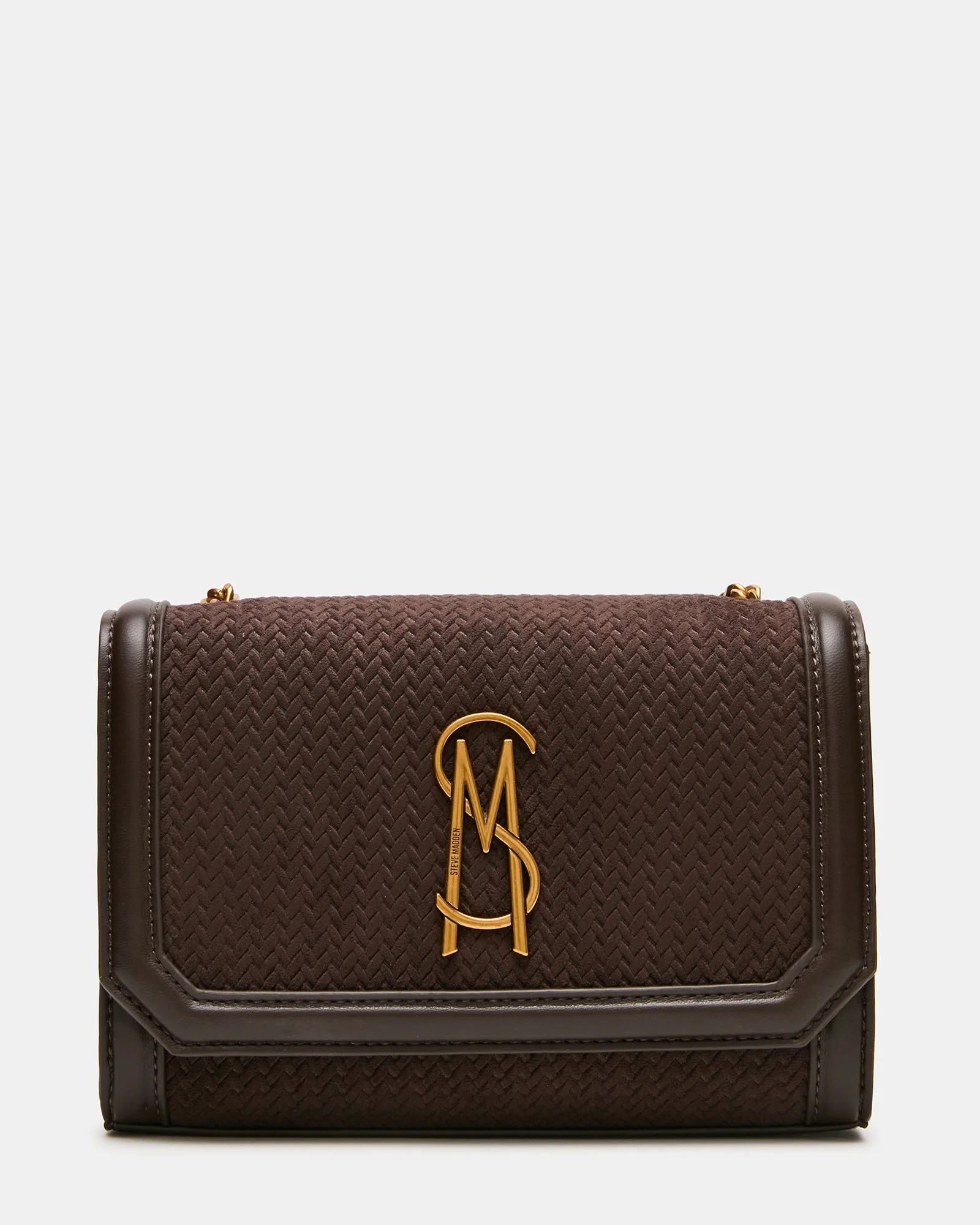LARISA WOVEN BAG CHOCOLATE - 1