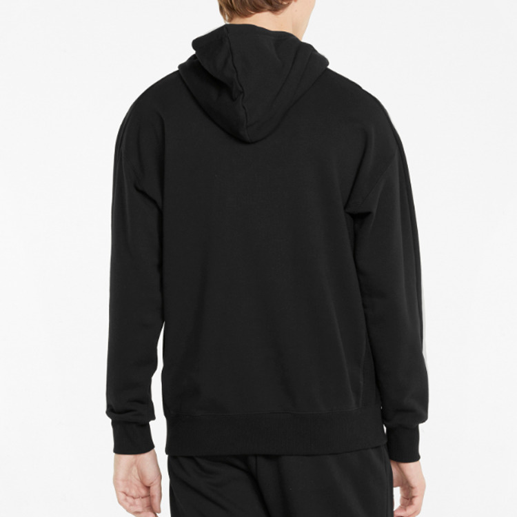 PUMA Circle Logo Hoodie 'Black' 535374-01 - 5